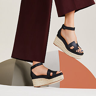 【足元の上品さと美しさを♪】HERMES Espadrilles Elda Elda espadrille | Hermès Canada
